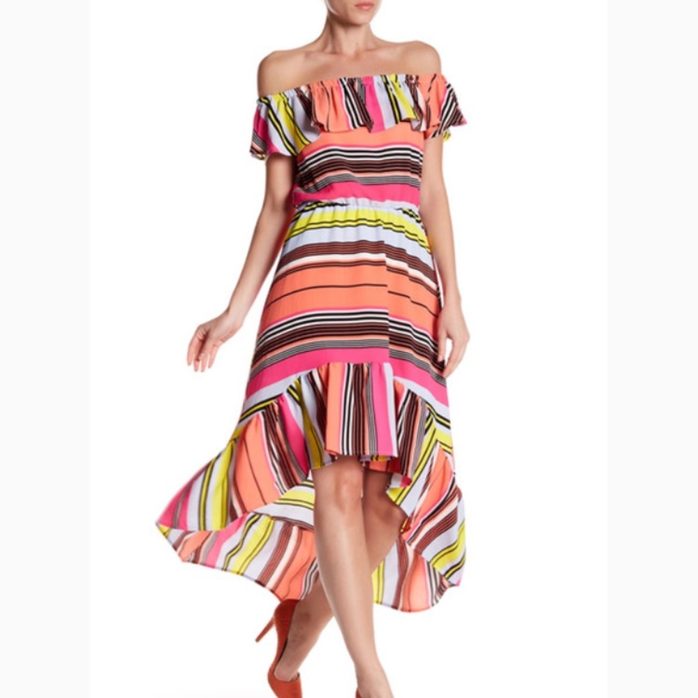 🆕Charles Henry Off Shoulder Dress